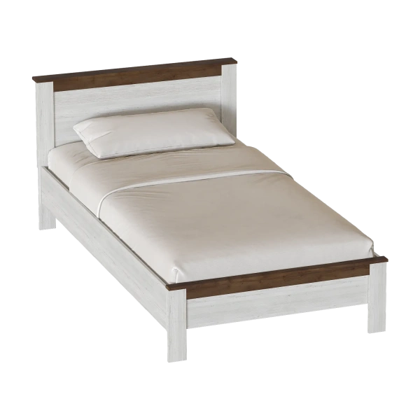 Кровать Даллас (Кровать 1200 Даллас Дуб Винтерберг / Таксония)