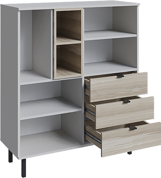 Комод Сильвия 3 ящика