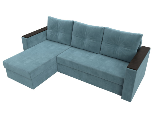 Диван угловой Атланта Б/С левый угол Велюр