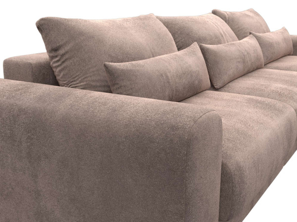 Диван угловой Лига-056 НПБ Лонг угол универсальный Велюр