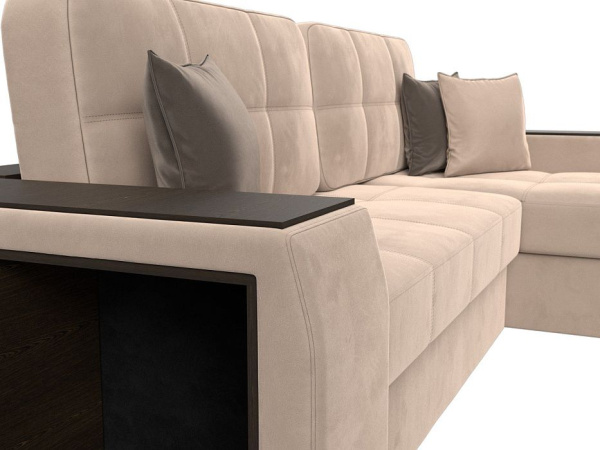 Диван угловой Брюссель правый угол Велюр