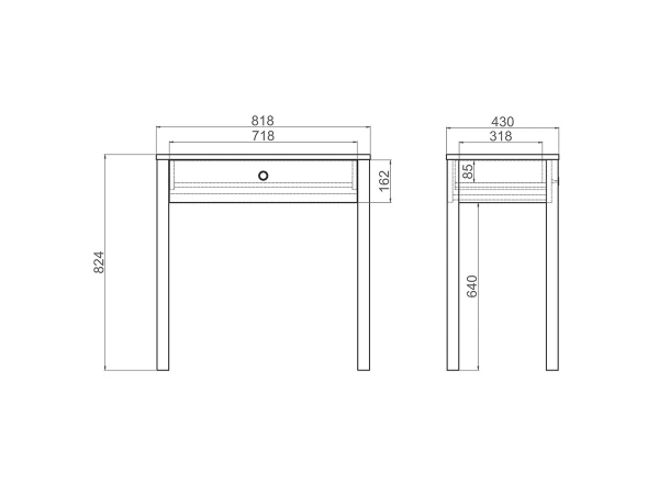 Консольный стол Bergen home BG020