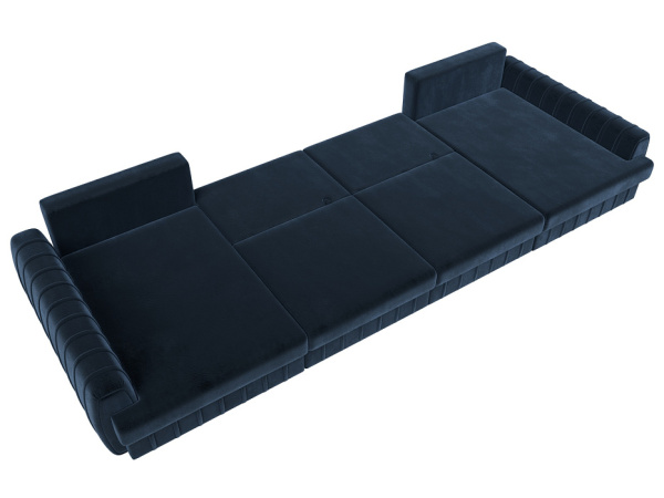 Диван П-образный Лига-057 НПБ Лонг Велюр