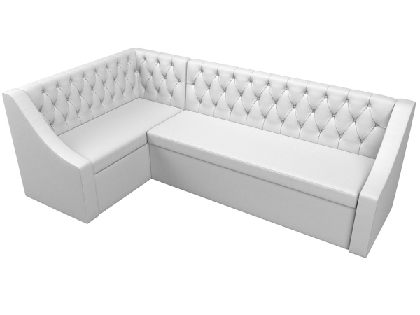 Диван кухонный угловой Мерлин левый угол Экокожа