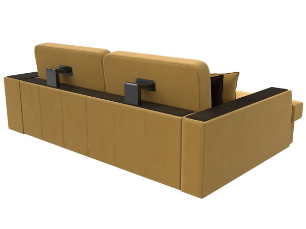 Диван угловой Брюссель левый угол Микровельвет