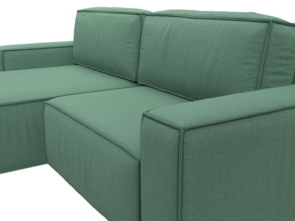 Диван угловой Прага классик левый угол Рогожка