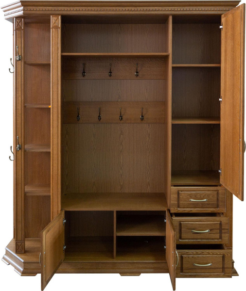 Шкаф комбинированный для прихожей Верди Классик П3.0487.3.32