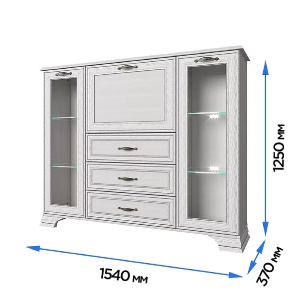 Тумба 2V1D3S TIFFANY