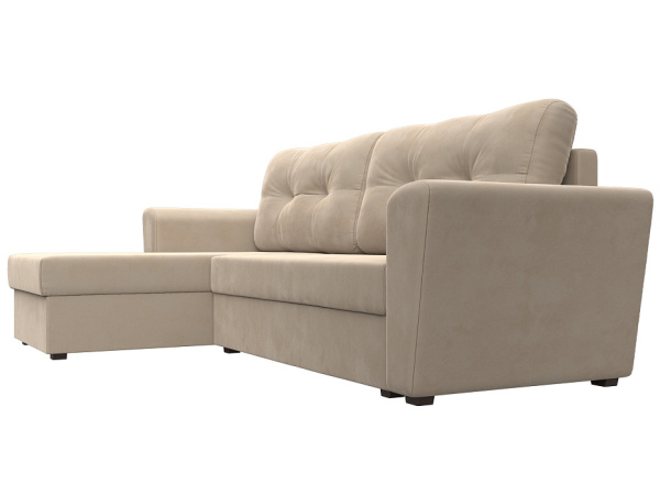 Диван угловой Амстердам Лайт левый угол Велюр