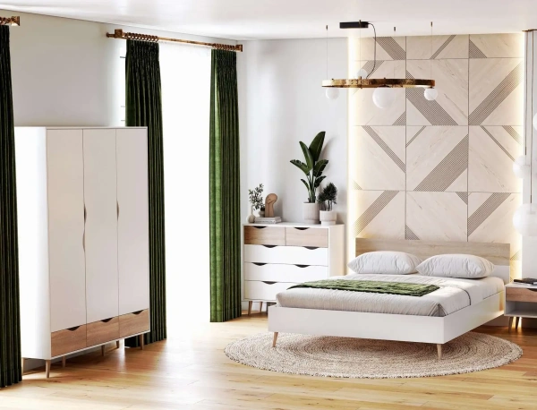 Шкаф трехстворчатый Соната