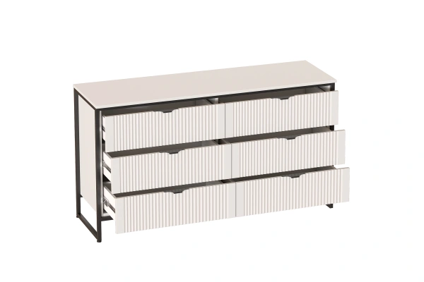 Комод 6 ящ Нора