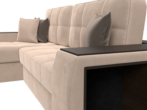 Диван угловой Брюссель левый угол Велюр