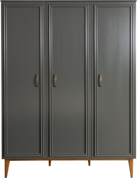 Шкаф для одежды 3д Дольче П3.597.1.03 (Базальт + Дуб рустикаль)
