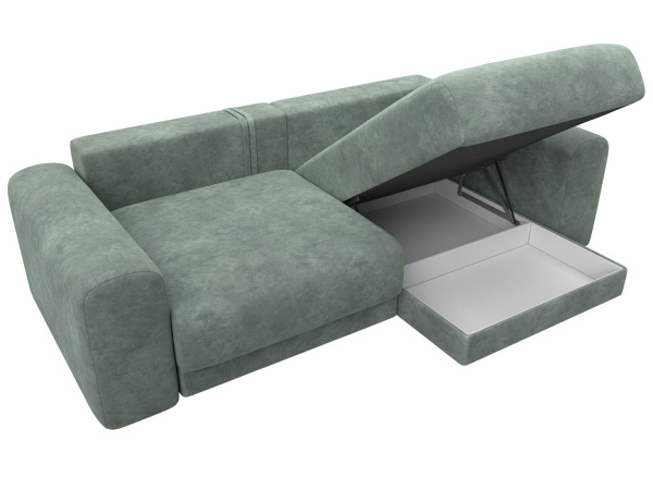 Диван угловой Лига-056 НПБ угол универсальный Велюр