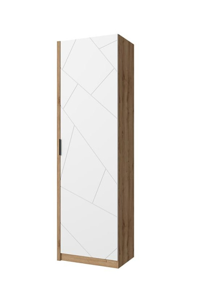 Шкаф 1D KAYLAS (Дуб наварра/Эко Джелато)