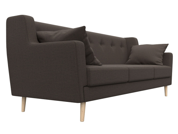 Диван кухонный прямой Брайтон 3 Рогожка