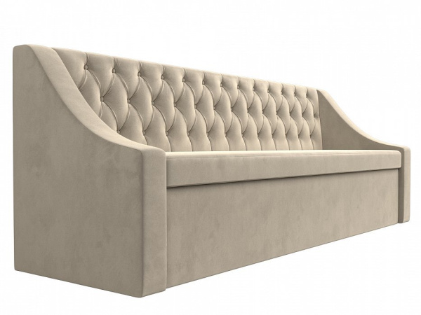 Диван кухонный прямой Мерлин Микровельвет