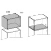 Корпус антресоли TETRA 50/35