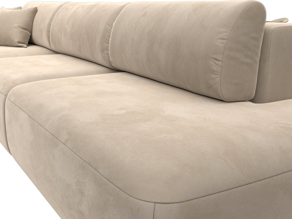 Диван угловой Лига-036 НПБ Модерн Лонг левый угол Велюр