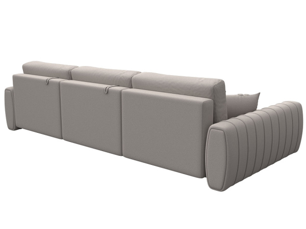 Диван угловой Лига-057 НПБ Лонг угол левый Замша