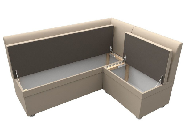 Диван кухонный угловой Уют правый угол Экокожа