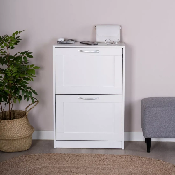 Тумба СИРИУС с двумя откидными полками для обуви