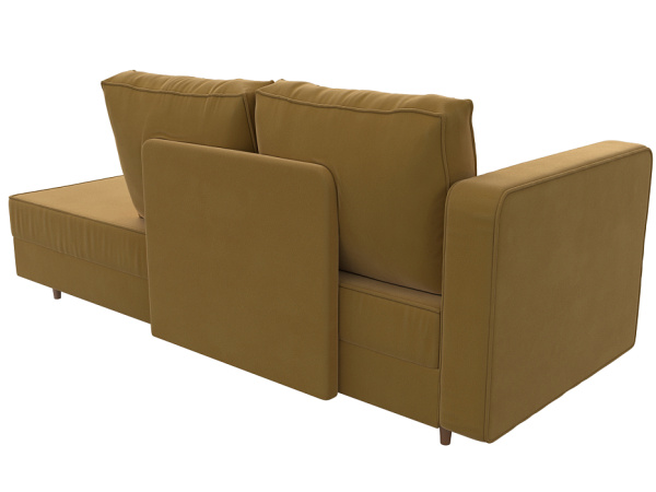 Кушетка Прайм левая Микровельвет