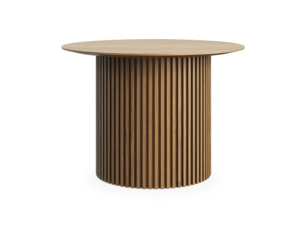 Стол журнальный Mono Stripe D60/D38/H42 (Стол журнальный Mono Stripe D60/D38/H42 Цвет Дуб натуральный, рифленый)