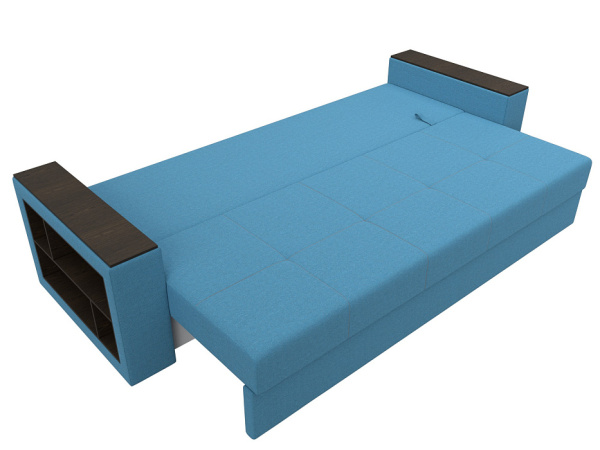 Диван прямой Дубай Лайт полки слева Рогожка