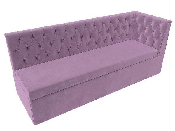 Диван кухонный Маркиз с углом справа Микровельвет