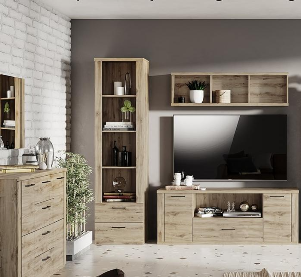 Шкаф с витриной 1V2S DOORSET