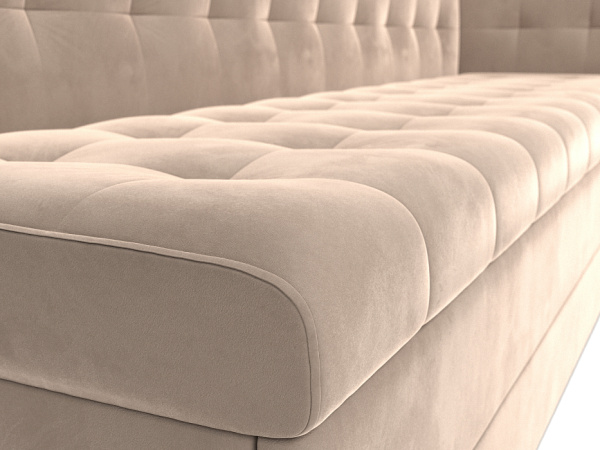 Диван кухонный Бриз с углом справа Велюр