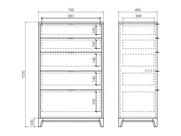 Комод Case CS024