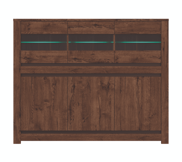 Тумба с подсветкой KADA S404-KOM3W3D