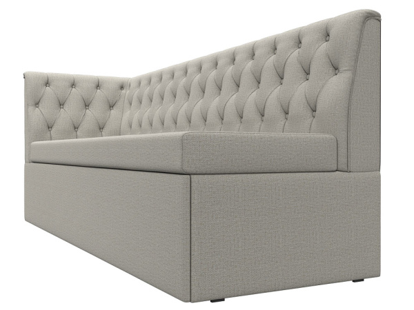 Диван кухонный Маркиз с углом слева Рогожка