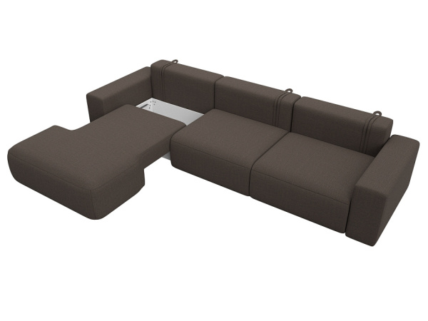 Диван угловой Лига-036 НПБ Классик Лонг левый угол Рогожка