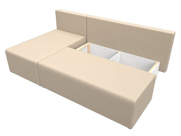 Диван угловой Поло левый угол Экокожа