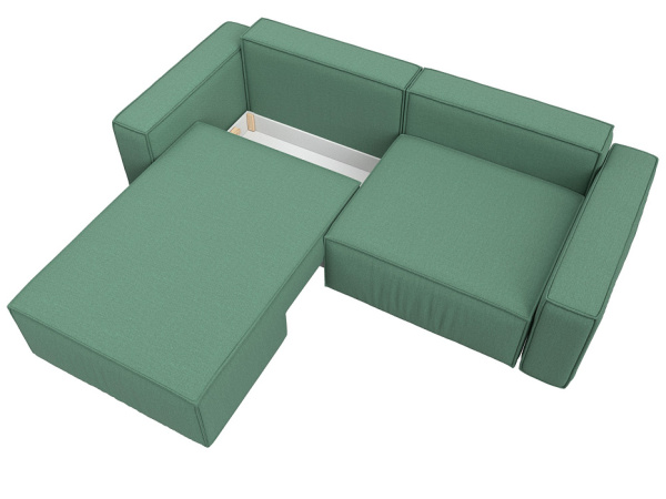 Диван угловой Прага классик левый угол Рогожка