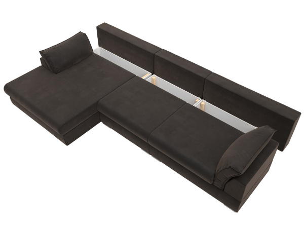 Диван угловой Пекин Long угол левый Велюр