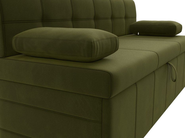 Диван кухонный прямой Лео Микровельвет