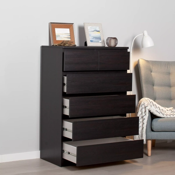 Комод МАЛЬТА высокий с шестью ящиками