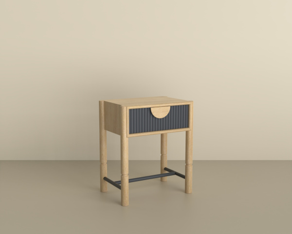 Тумба прикроватная Oldem с 1 ящиком