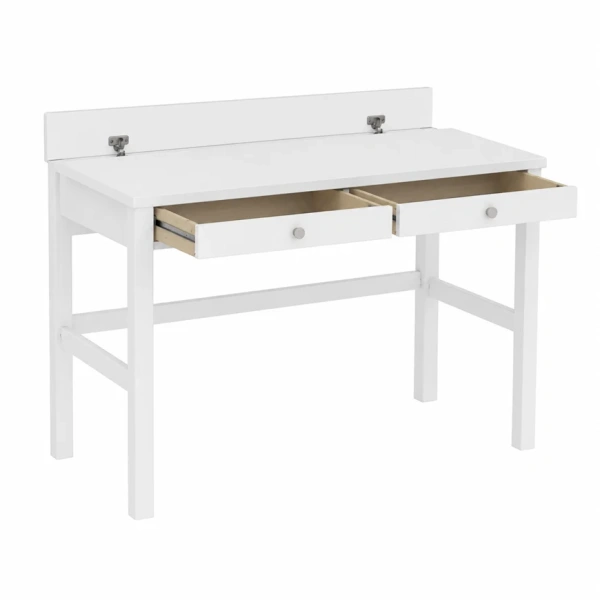 Стол письменный Кантри Hemnes 02 ММЦ (Белый лак)