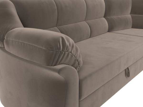 Диван угловой Карнелла правый угол Велюр