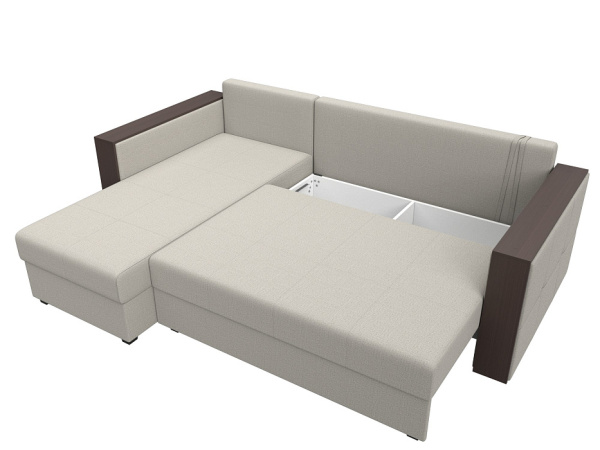 Диван угловой Валенсия Лайт левый угол Рогожка