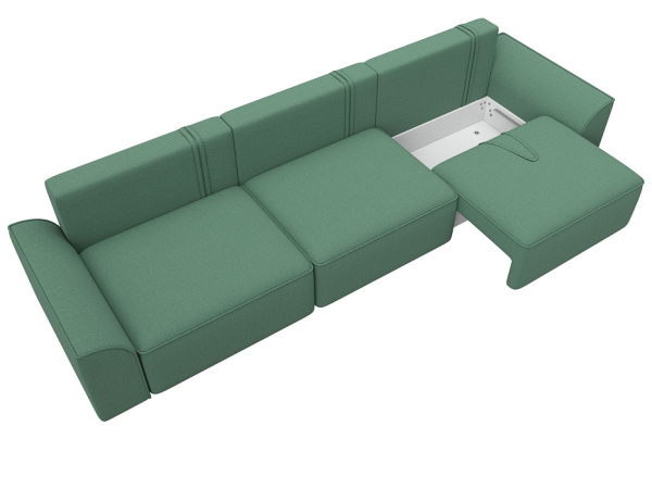 Диван прямой Лига-048 НПБ Лонг Рогожка