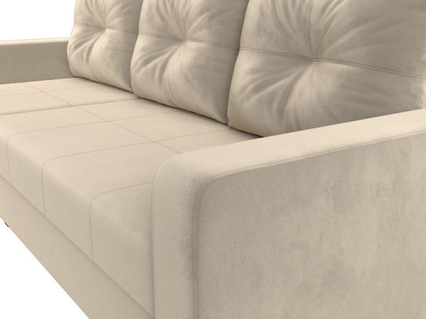 Диван угловой Ливерпуль Лайт левый угол Микровельвет