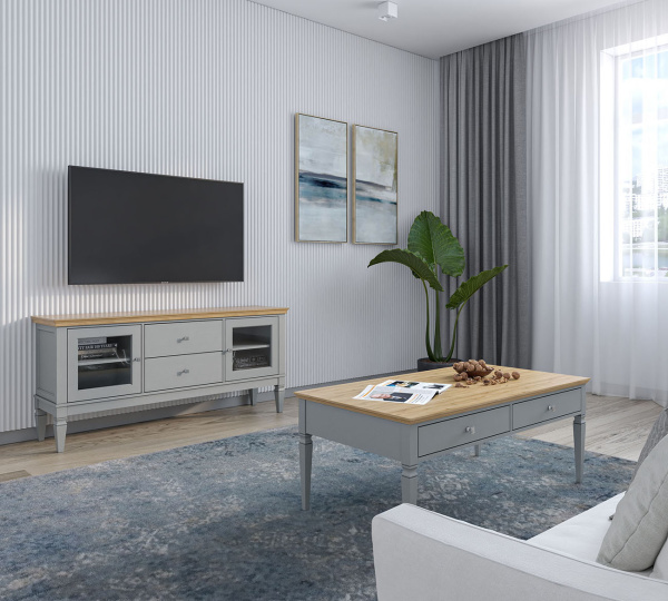 Тумба ТВ Ольса 22 стекло