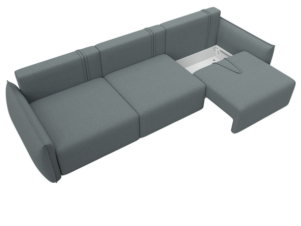 Диван прямой Лига-051 НПБ Лонг Рогожка