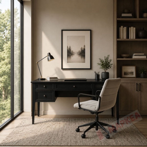 Стол письменный Квадро-С 05 (Блэк 9)